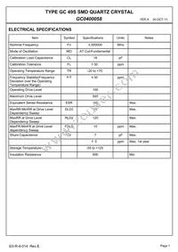 GC0400058 Datasheet Page 3