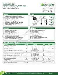 GC05MPS12-252 Datasheet Cover