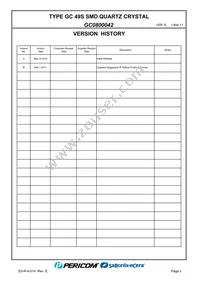 GC0800042 Datasheet Page 2