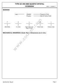 GC0800044 Datasheet Page 5