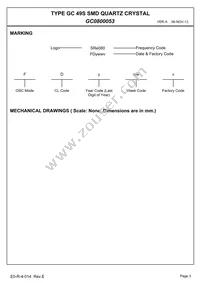 GC0800053 Datasheet Page 5