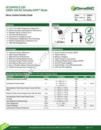 GC10MPS12-220 Datasheet Cover