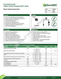 GC15MPS12-220 Datasheet Cover