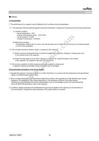 GCG31MR71E225JA12L Datasheet Page 16