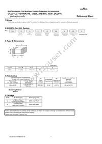 GCJ31CC71E106KA15L Datasheet Cover