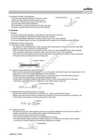 GCM033R71E151KA03D Datasheet Page 21