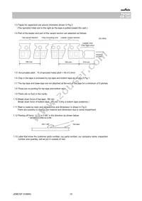 GCM1555C1H100GA16D Datasheet Page 10