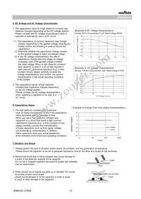 GCM1555C1H121FA16D Datasheet Page 13
