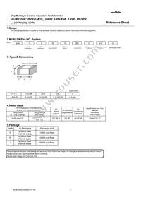 GCM1555C1H2R2CA16D Datasheet Cover