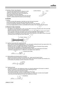 GCM1555C1HR10BA16D Datasheet Page 21