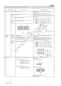 GCM155C71A105ME38D Datasheet Page 5