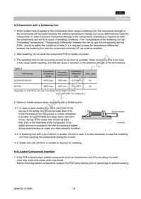 GCM1885C1H1R0CA16D Datasheet Page 19