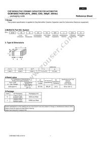 GCM1885C1H361JA16D Datasheet Cover