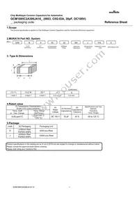 GCM1885C2A300JA16D Datasheet Cover