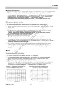 GCM1885G1H101JA16D Datasheet Page 11