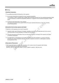 GCM1885G1H101JA16D Datasheet Page 23