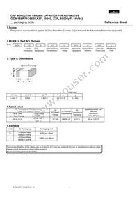 GCM188R71C683KA37D Datasheet Cover