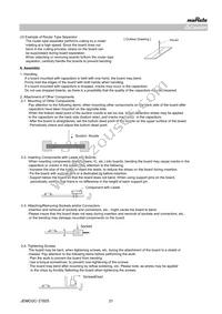 GCM21BC7YA225KE02L Datasheet Page 21