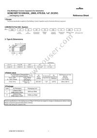 GCM21BR71E105KA56K Datasheet Cover