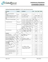 GCMS008A120B1B1 Datasheet Page 2