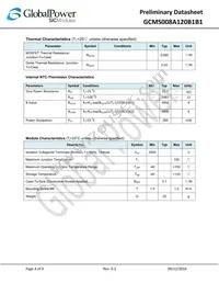 GCMS008A120B1B1 Datasheet Page 4
