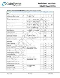 GCMS010A120S7B1 Datasheet Page 2