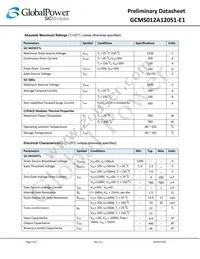 GCMS012A120S1-E1 Datasheet Page 2