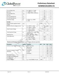 GCMS012A120S1-E1 Datasheet Page 3