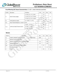 GCMS040A120B1H1 Datasheet Page 4