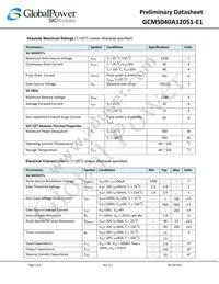 GCMS040A120S1-E1 Datasheet Page 2