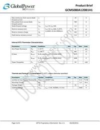 GCMS080A120B1H1 Datasheet Page 3