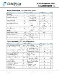 GCMS080A120S1-E1 Datasheet Page 2
