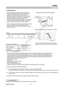 GCQ1555C1H100GB01D Datasheet Page 15