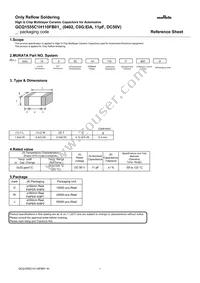 GCQ1555C1H110FB01D Datasheet Cover