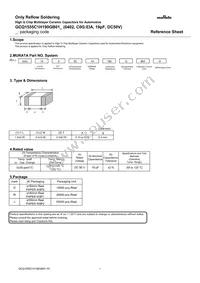 GCQ1555C1H190GB01D Datasheet Cover