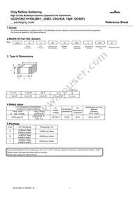 GCQ1555C1H190JB01D Datasheet Cover