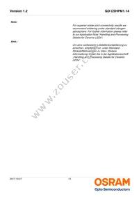 GD CSHPM1.14-UNUO-W4-1-350-R18 Datasheet Page 13