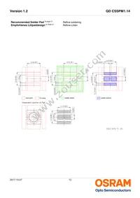 GD CSSPM1.14-UNUO-W4-1-350-R18 Datasheet Page 12