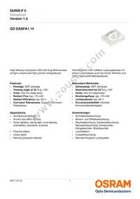 GD DASPA1.14-ROSK-W5-1-100-R18 Datasheet Cover