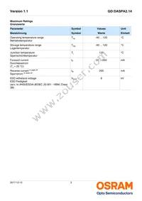 GD DASPA2.14-ROSK-24-LM-100-R18 Datasheet Page 3