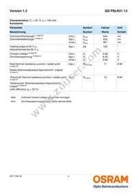 GD PSLR31.13-3T1U-25-1-150-R18 Datasheet Page 4