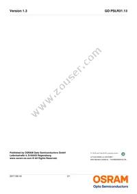 GD PSLR31.13-3T1U-25-1-150-R18 Datasheet Page 21