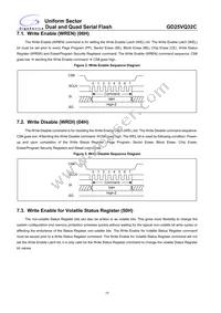 GD25VQ32CTIGR Datasheet Page 16