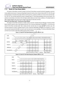 GD25VQ32CTIGR Datasheet Page 22