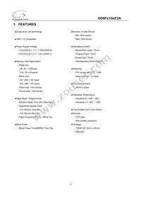 GD9FS1G8F2AMGI Datasheet Page 4