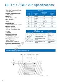 GE-1797 Datasheet Page 2