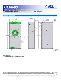 GEM600-24G Datasheet Page 4