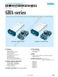 GHA500F-15-R3 Datasheet Cover
