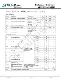 GHIS025A120T1P2 Datasheet Page 2