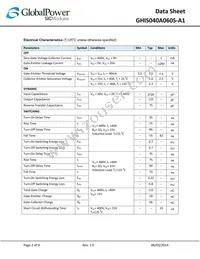 GHIS040A060S-A1 Datasheet Page 2